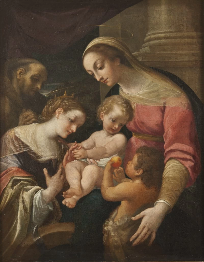 Il matrimonio mistico di santa Caterina - Museo nazionale di Stoccolma